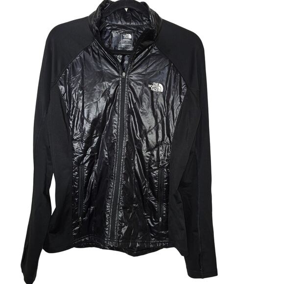The North Face Flight Series Black Long Sleeve Jacket Size Womens Large Pristine - Picture 1 of 8